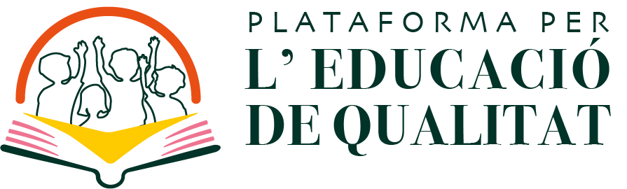Logo Plataforma per l'educació de qualitat